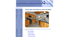 Desktop Screenshot of jimrutherfordconstruction.com